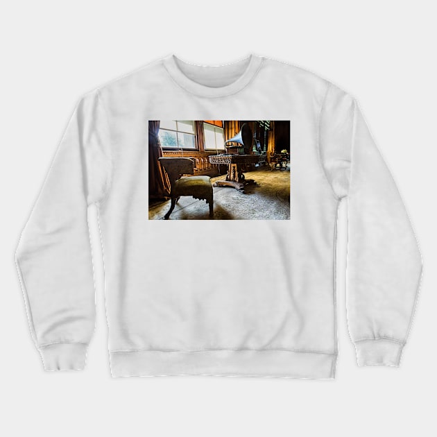 Penrhyn castle- Room 31 Crewneck Sweatshirt by jasminewang